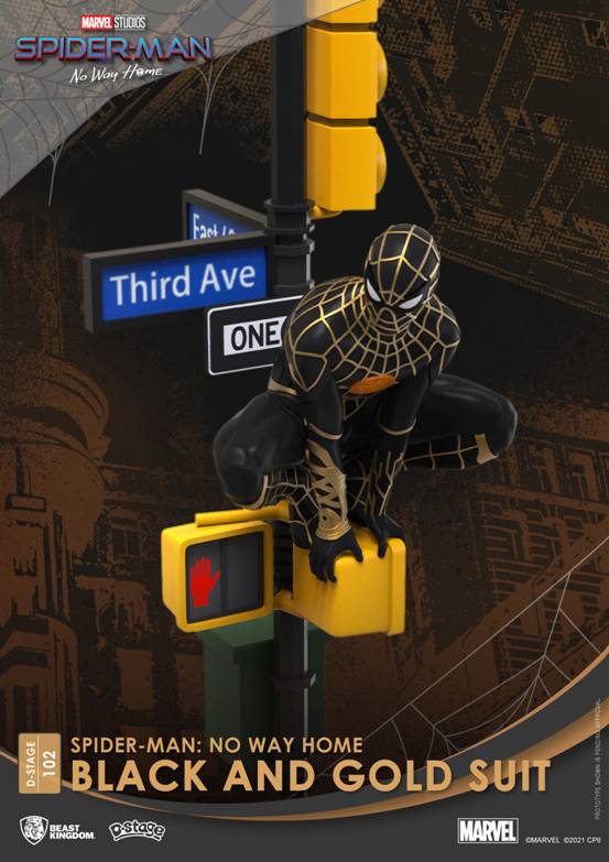 Spider-Man No Way Home: Integrated Suit / Black And Gold Suit