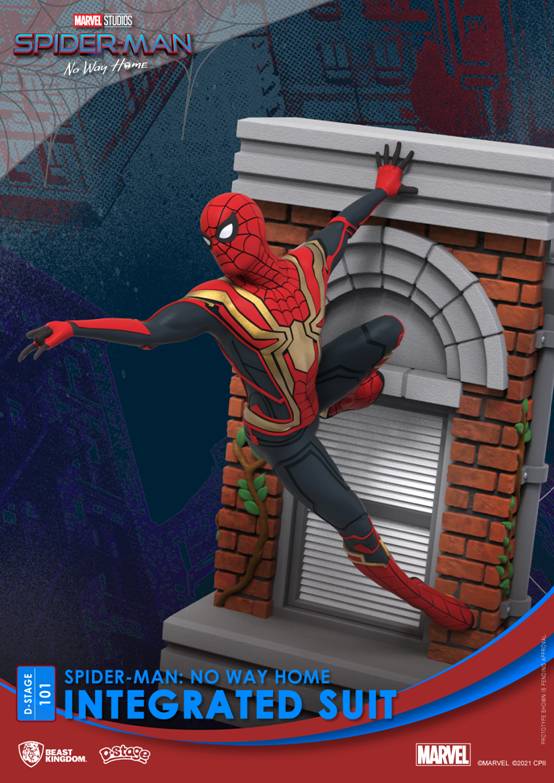 Spider-Man No Way Home: Integrated Suit / Black And Gold Suit