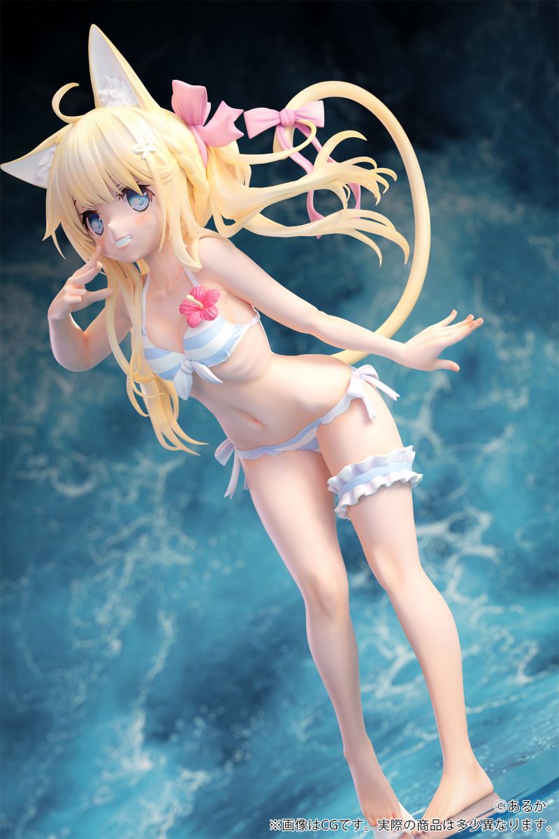 Kemomimi Gakuen Kinpatsu-chan illustrated by Alka 1/7