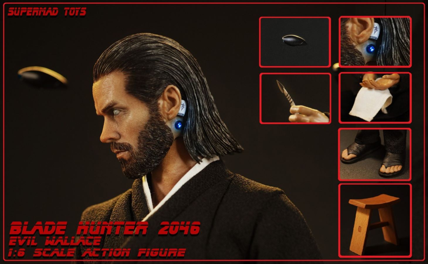 Blade Hunter 2046 - Evil Wallace 1/6