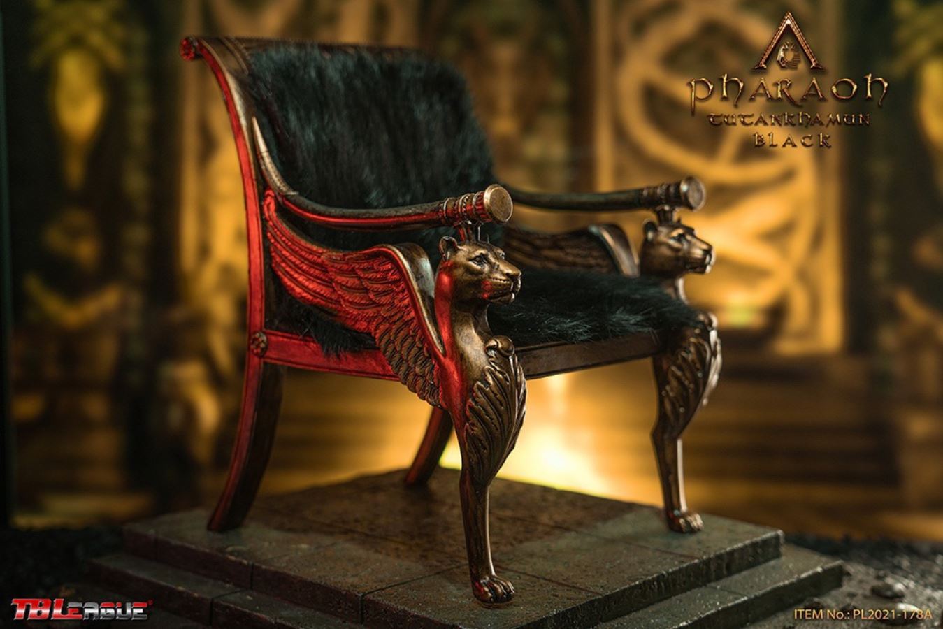 Pharaoh Tutankhamun - Black / White 1/6