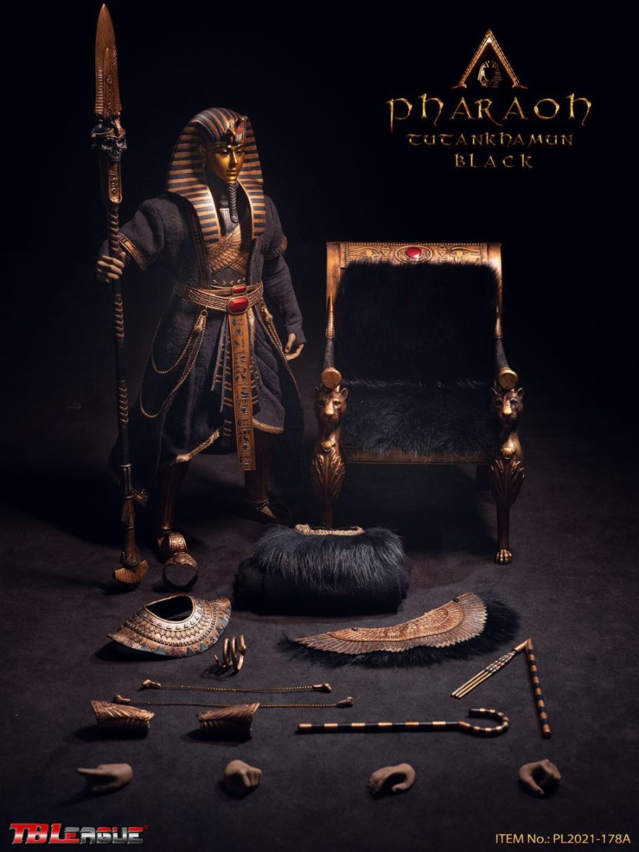 Pharaoh Tutankhamun - Black / White 1/6
