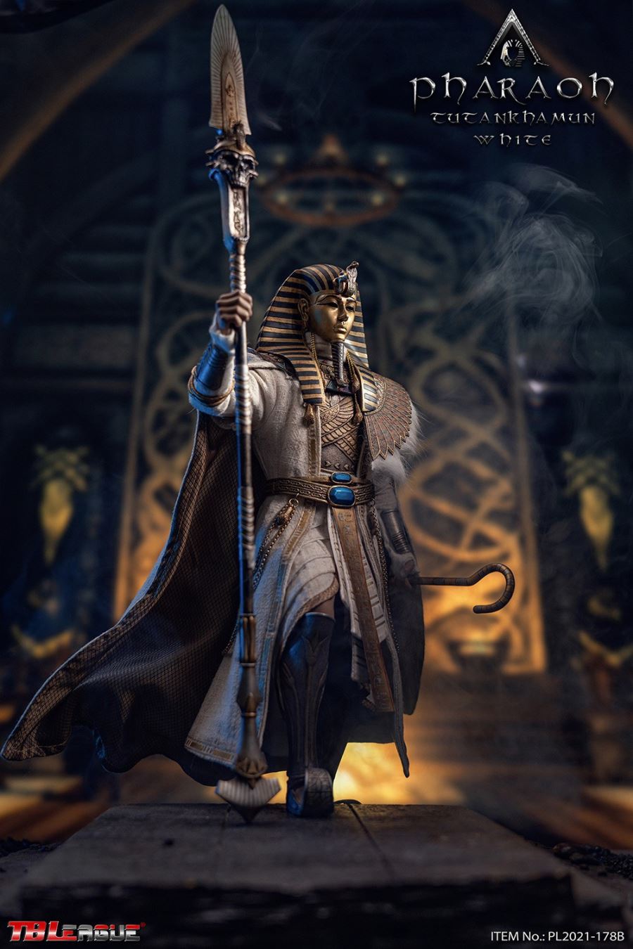 Pharaoh Tutankhamun - Black / White 1/6