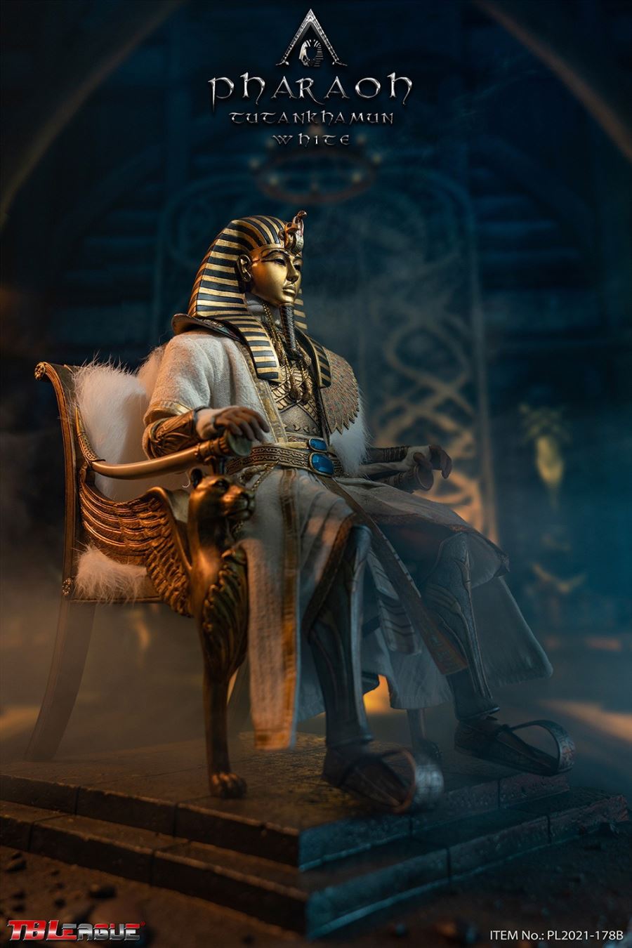 Pharaoh Tutankhamun - Black / White 1/6