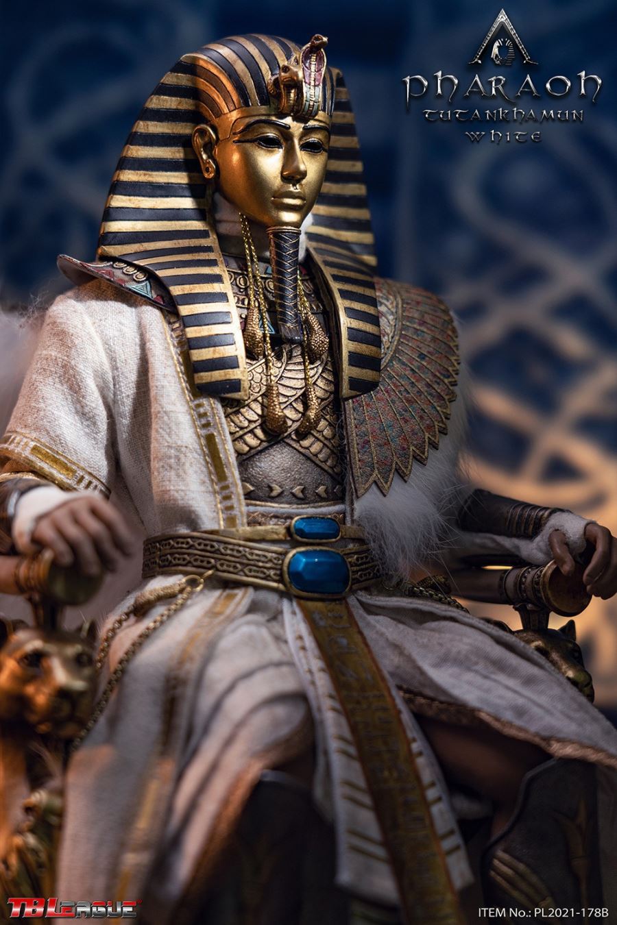 Pharaoh Tutankhamun - Black / White 1/6