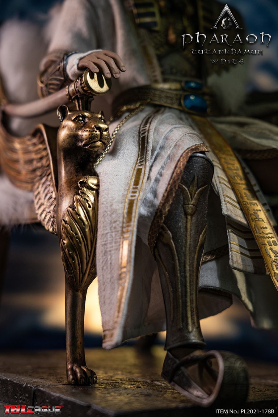 Pharaoh Tutankhamun - Black / White 1/6