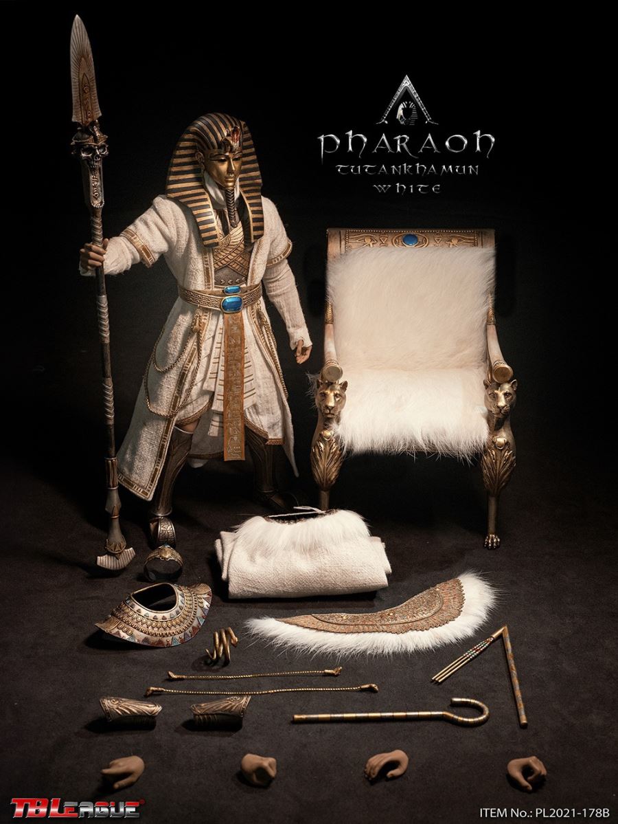 Pharaoh Tutankhamun - Black / White 1/6