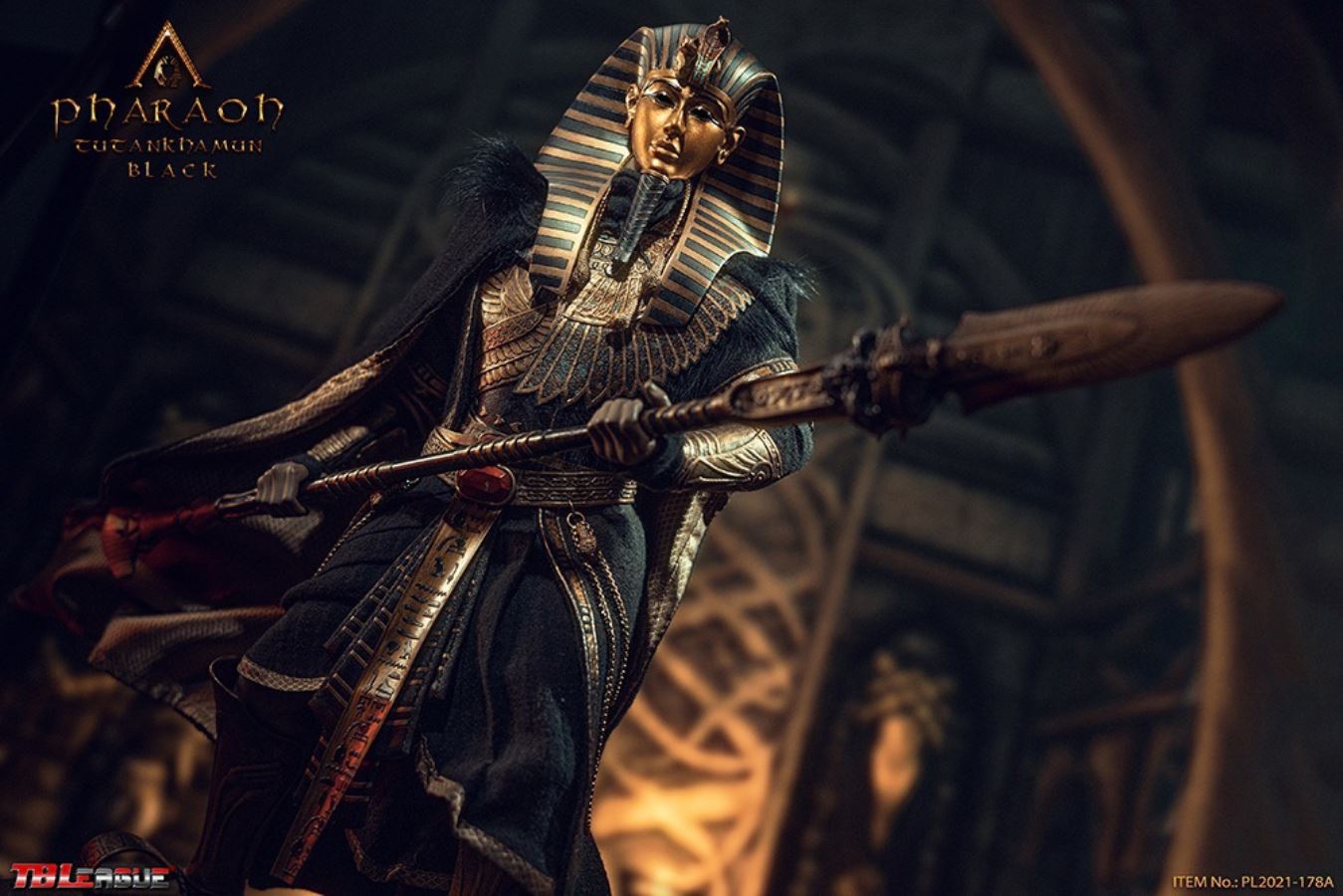Pharaoh Tutankhamun - Black / White 1/6