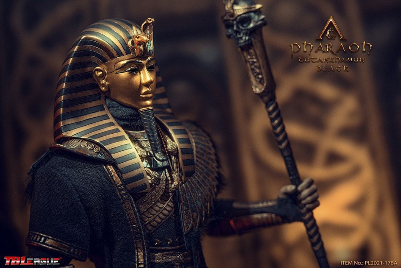 Pharaoh Tutankhamun - Black / White 1/6