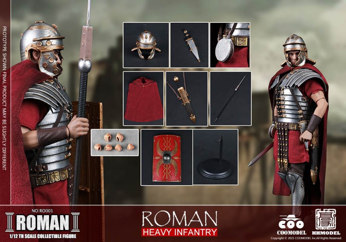 ROMAN - HEAVY INFANTRY 1/12