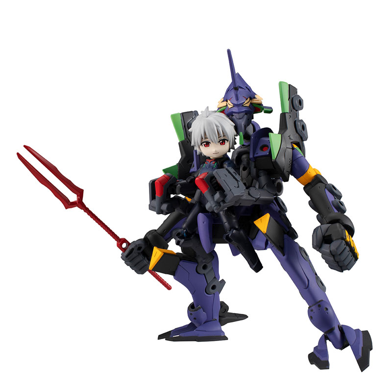 Desktop Army Rebuild of Evangelion Shinji Ikari & Kaworu Nagisa & EVA Unit-13