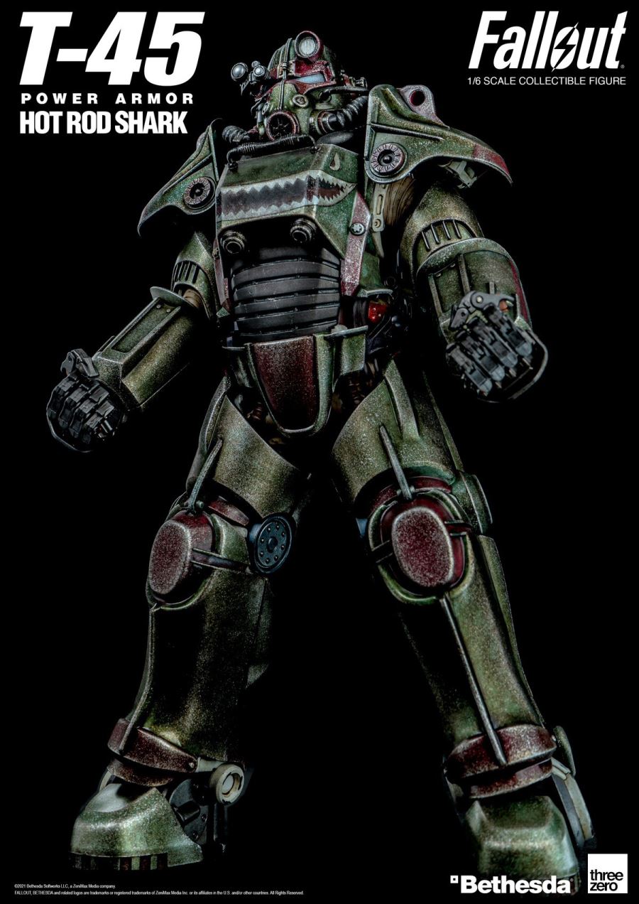 Fall Out - T-45 Power Armor Hot Rod Shark 1/6