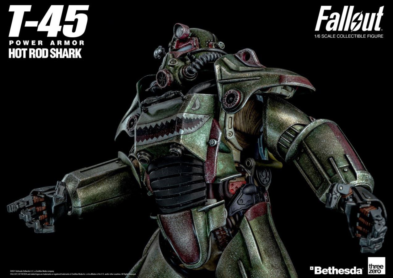 Fall Out - T-45 Power Armor Hot Rod Shark 1/6