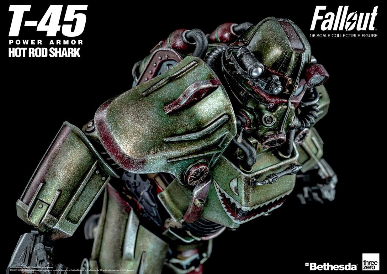 Fall Out - T-45 Power Armor Hot Rod Shark 1/6
