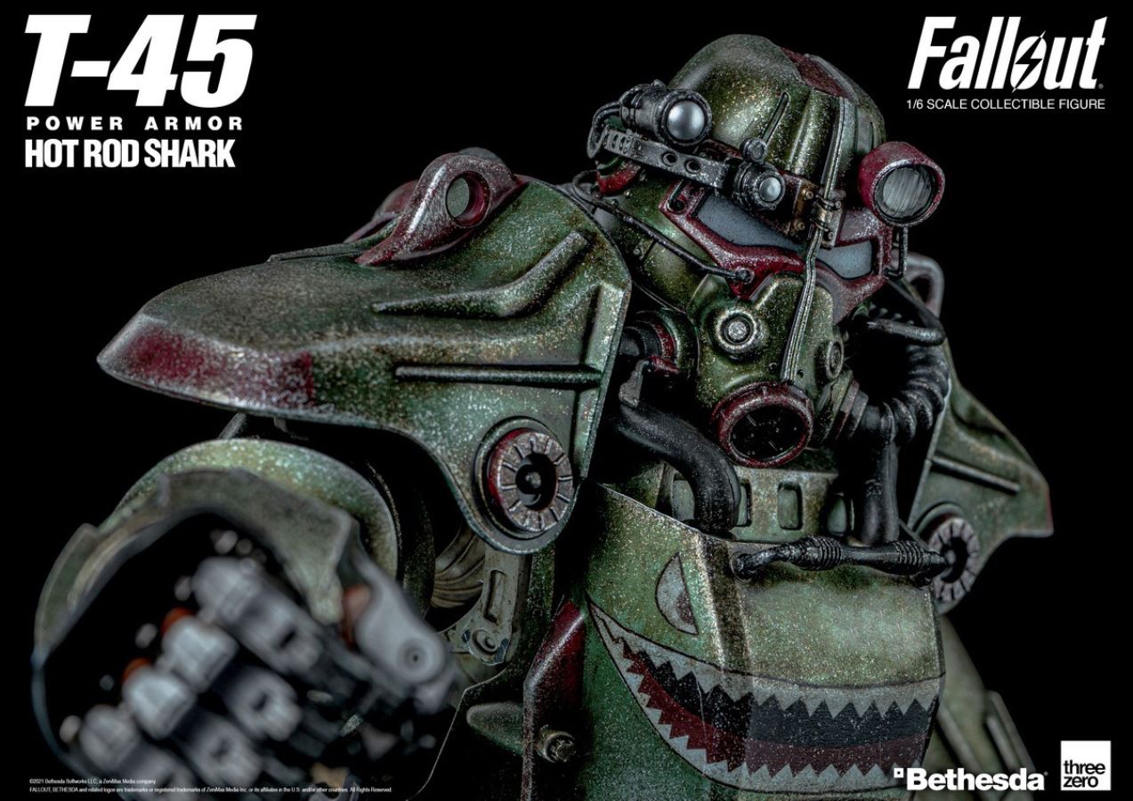 Fall Out - T-45 Power Armor Hot Rod Shark 1/6