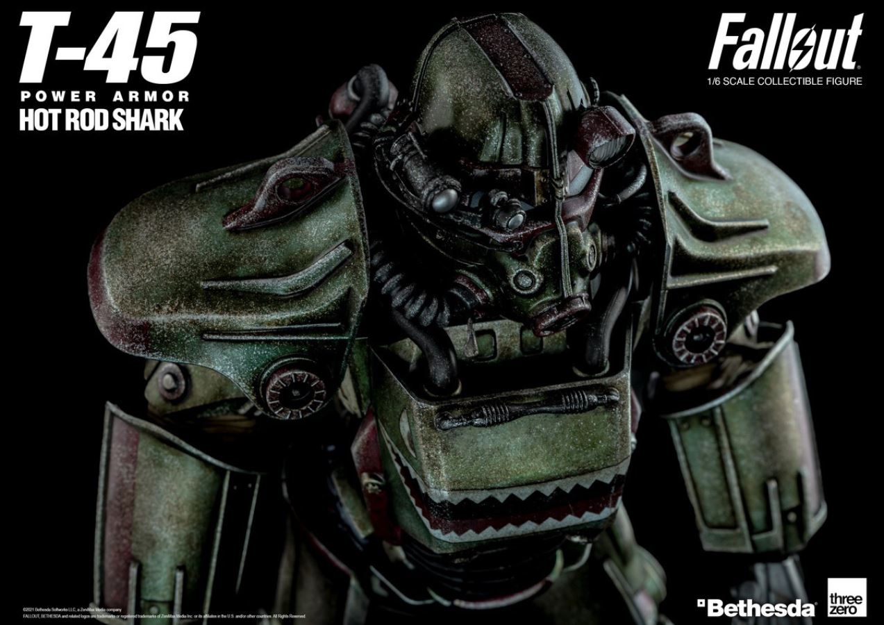 Fall Out - T-45 Power Armor Hot Rod Shark 1/6