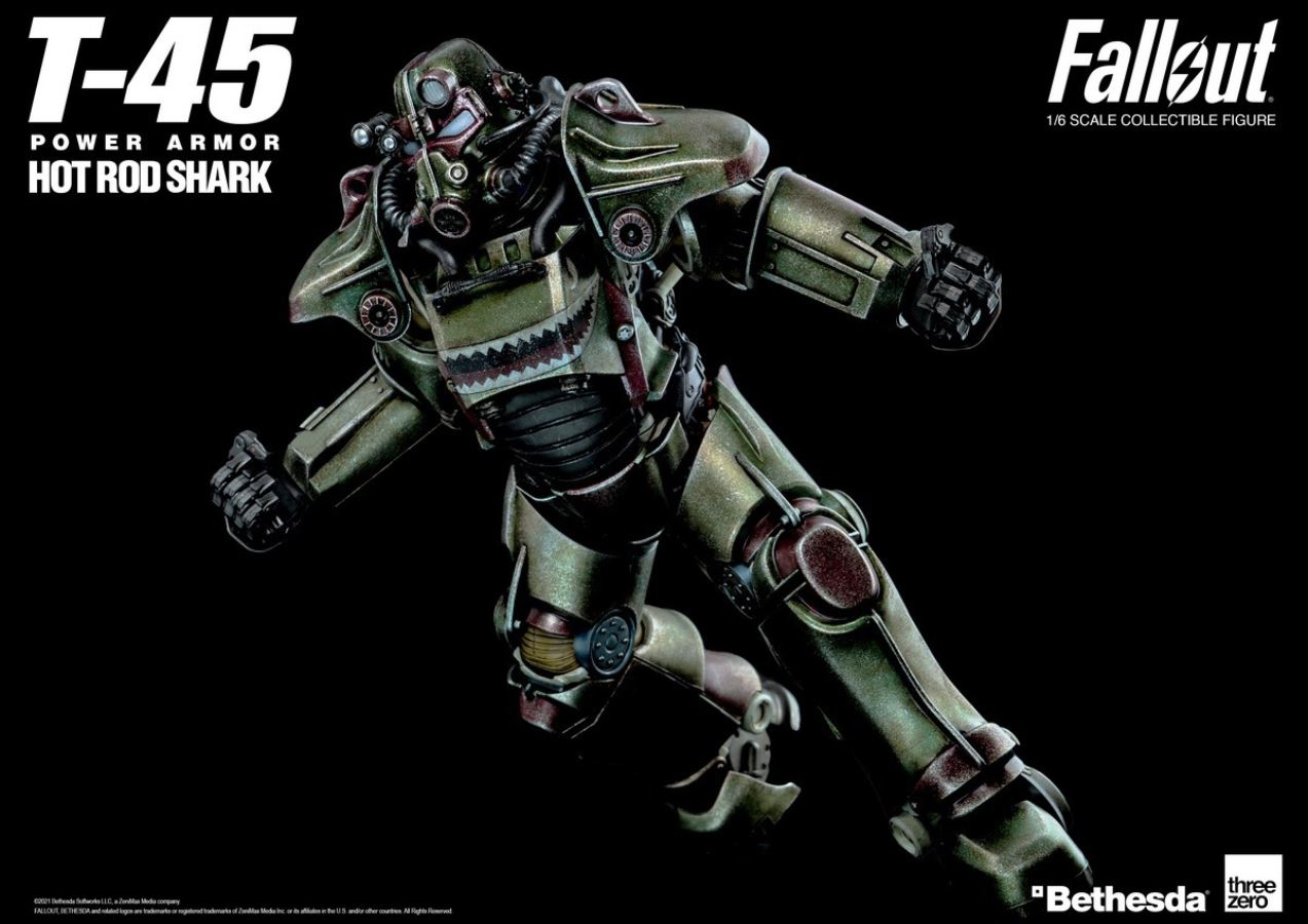 Fall Out - T-45 Power Armor Hot Rod Shark 1/6