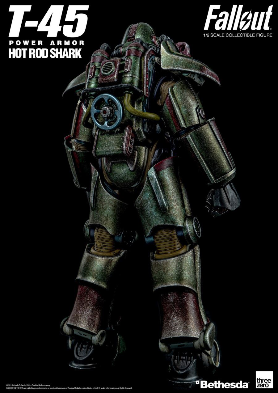 Fall Out - T-45 Power Armor Hot Rod Shark 1/6
