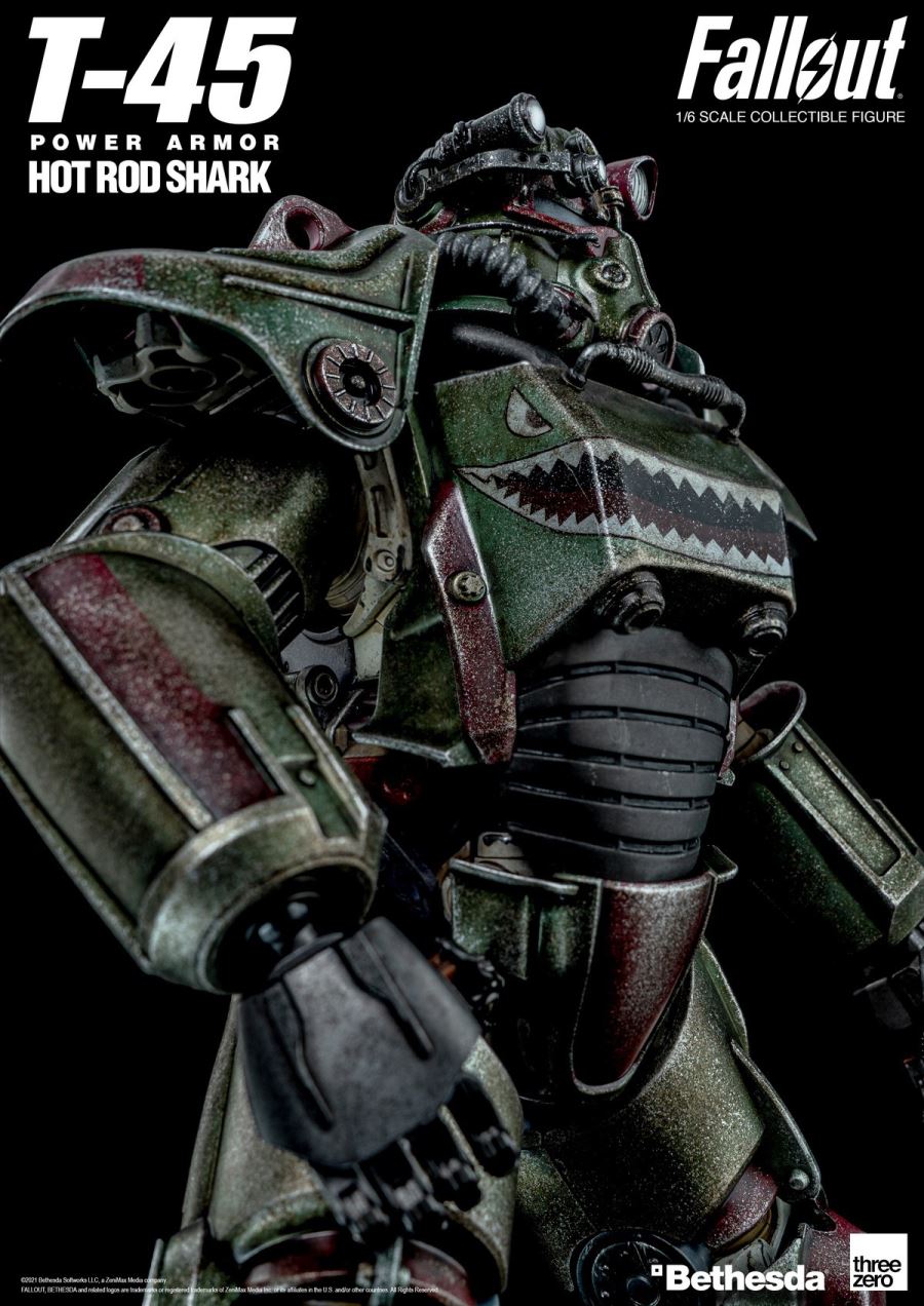 Fall Out - T-45 Power Armor Hot Rod Shark 1/6