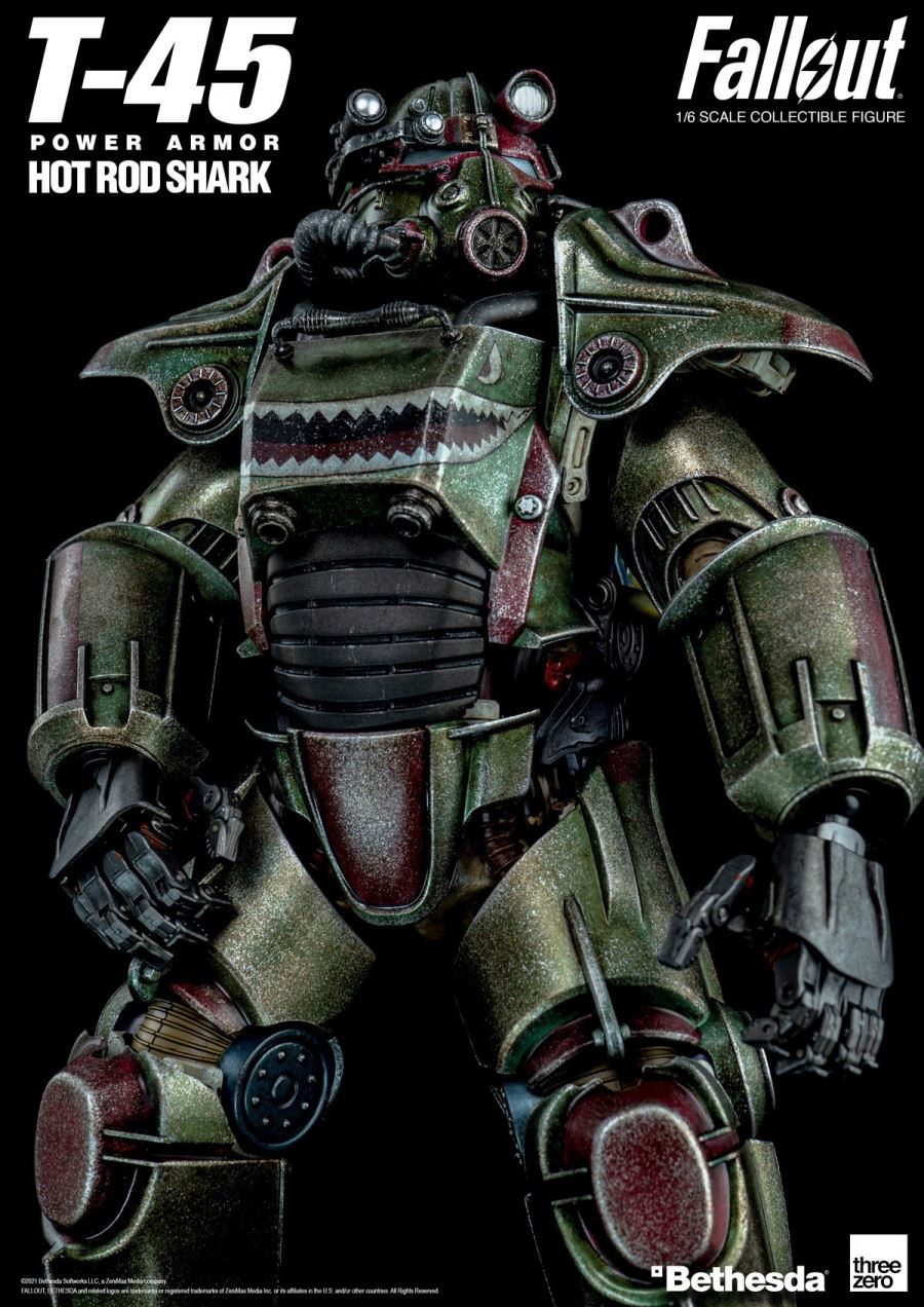 Fall Out - T-45 Power Armor Hot Rod Shark 1/6