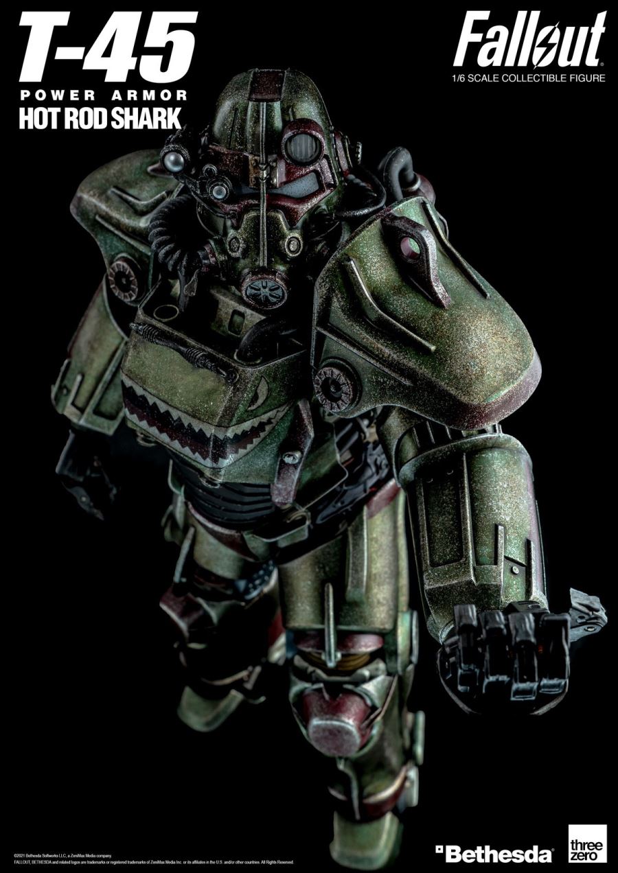 Fall Out - T-45 Power Armor Hot Rod Shark 1/6