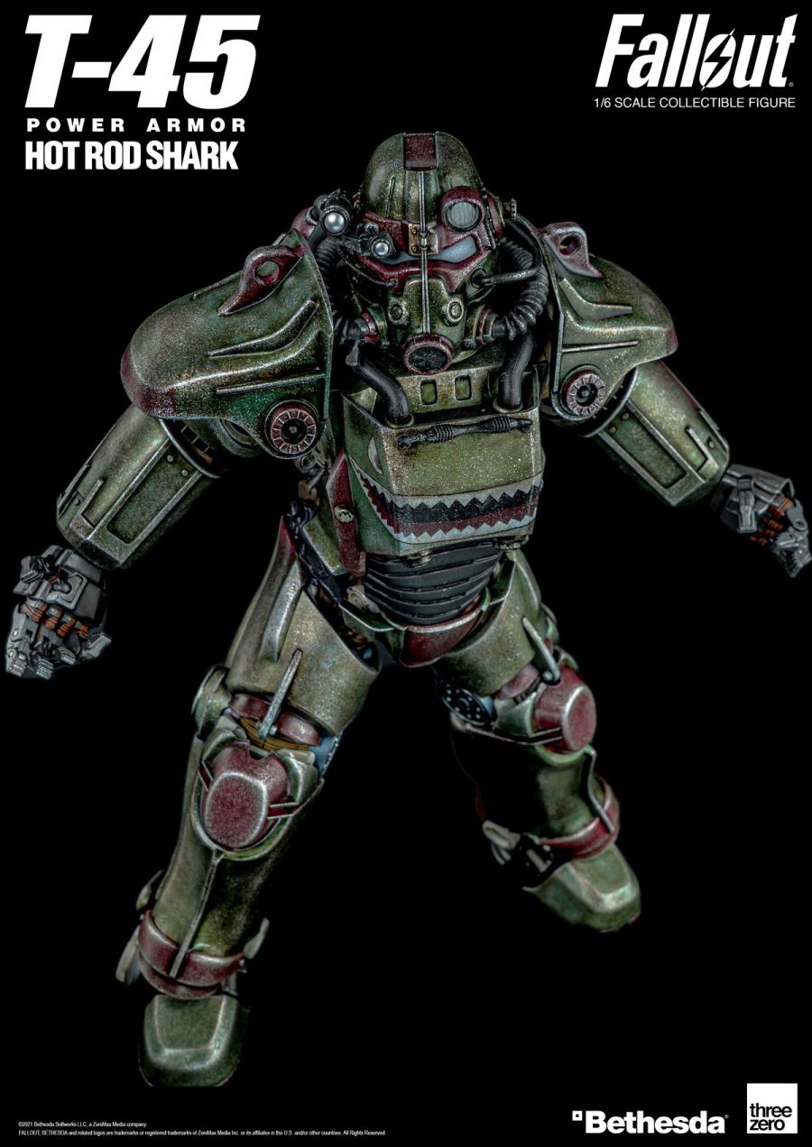 Fall Out - T-45 Power Armor Hot Rod Shark 1/6