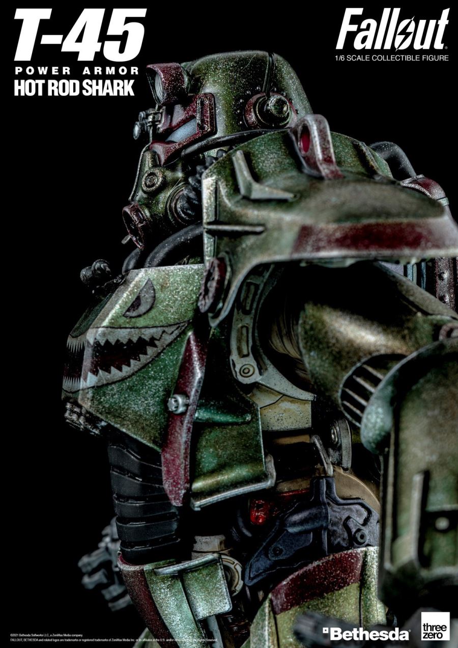Fall Out - T-45 Power Armor Hot Rod Shark 1/6