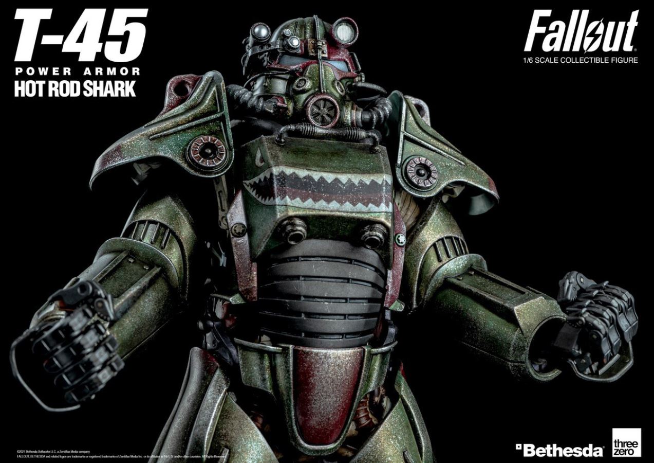 Fall Out - T-45 Power Armor Hot Rod Shark 1/6