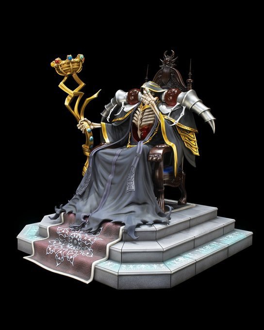 Overlord - Ainz Ooal Gown & Albedo 1/4