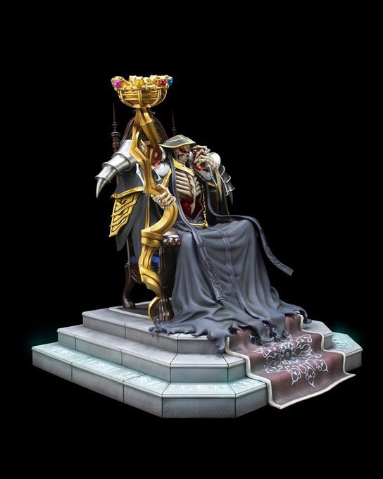 Overlord - Ainz Ooal Gown & Albedo 1/4