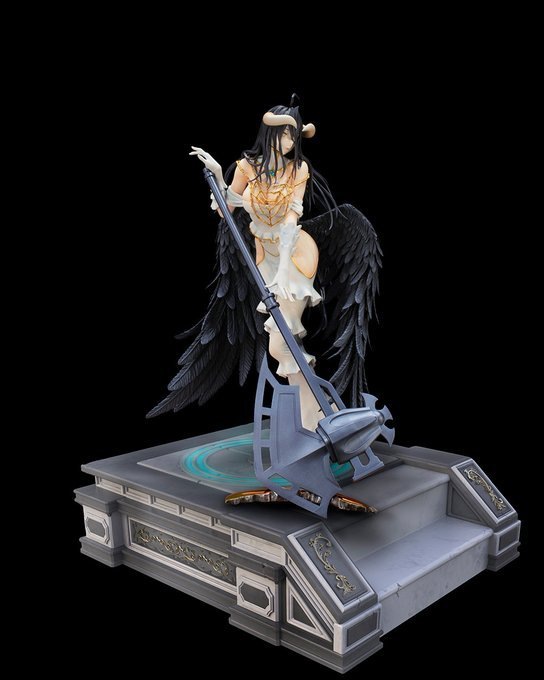 Overlord - Ainz Ooal Gown & Albedo 1/4