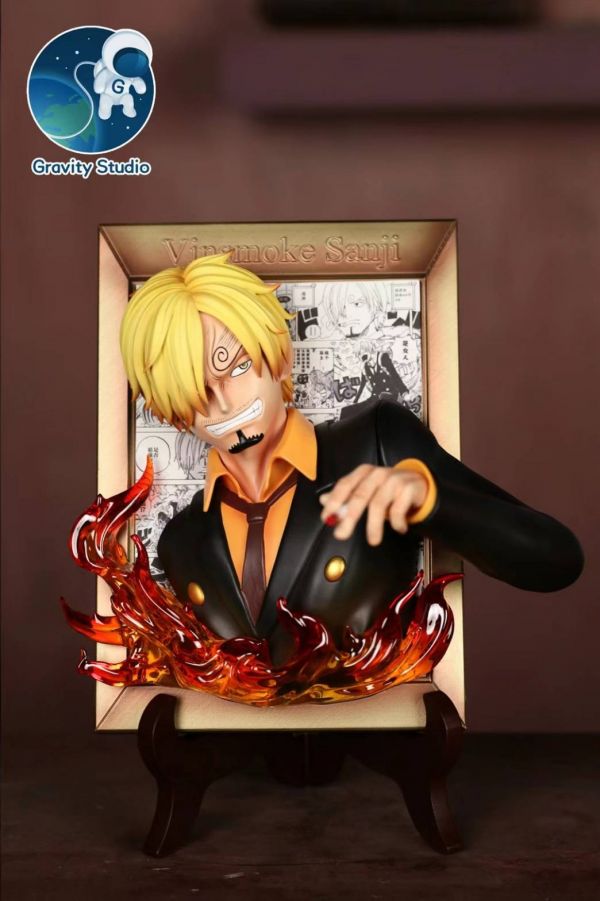 Brook Sanji Robin Frame Magnet - One Piece