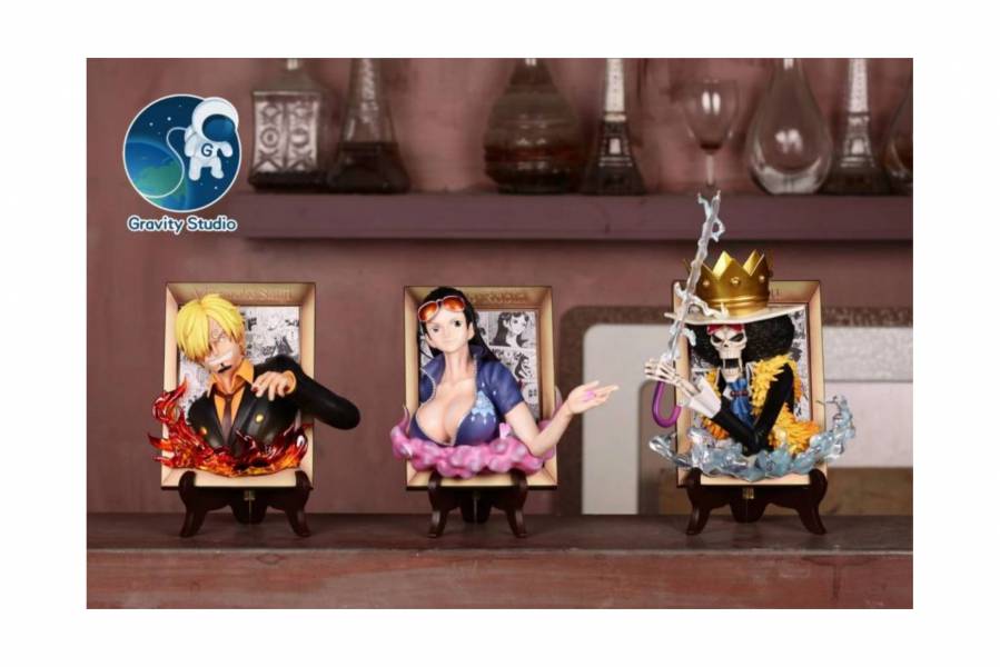 Brook Sanji Robin Frame Magnet - One Piece