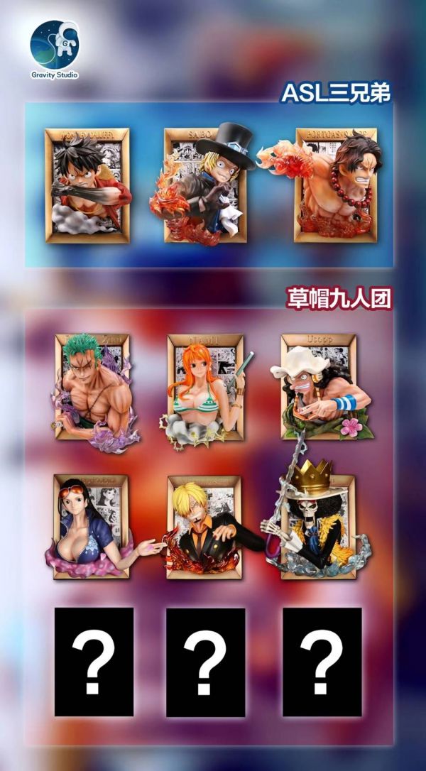 Brook Sanji Robin Frame Magnet - One Piece