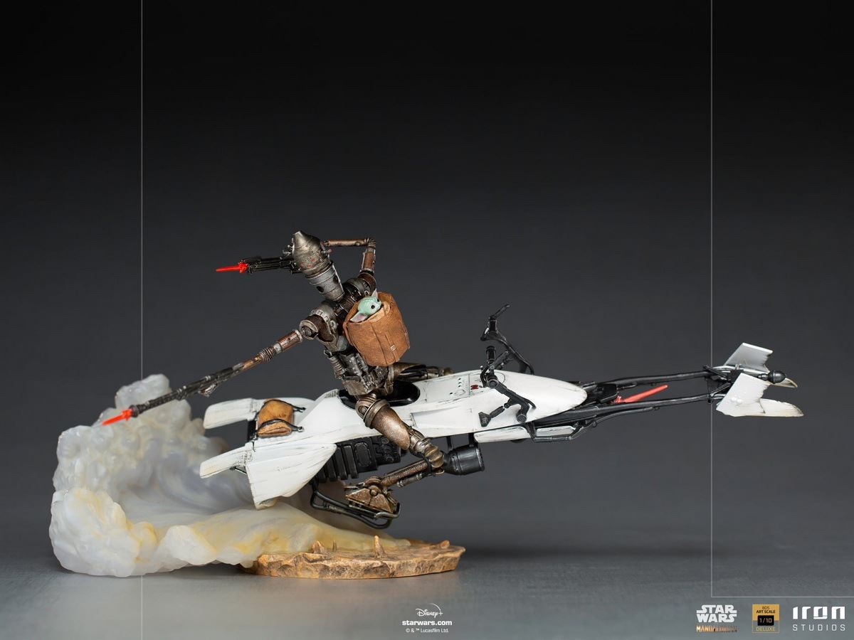 IG-11 and The Child Deluxe BDS Art Scale 1/10 - The Mandalorian