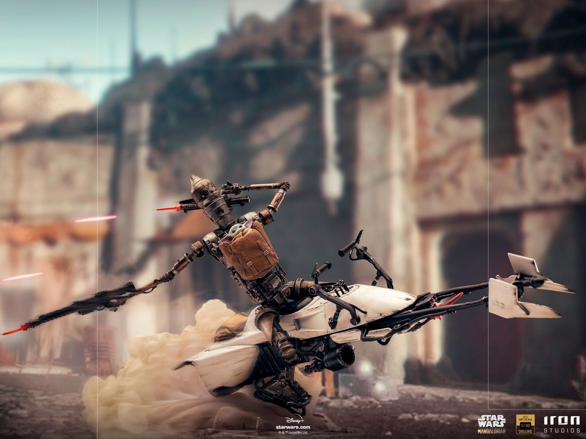 IG-11 and The Child Deluxe BDS Art Scale 1/10 - The Mandalorian