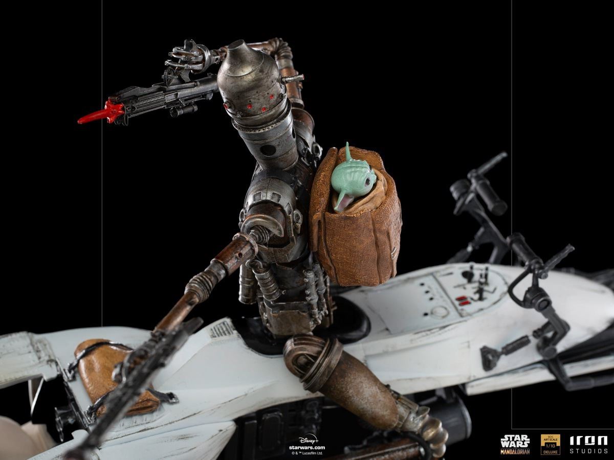 IG-11 and The Child Deluxe BDS Art Scale 1/10 - The Mandalorian