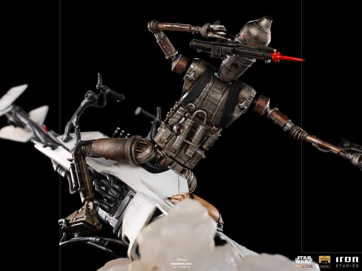 IG-11 and The Child Deluxe BDS Art Scale 1/10 - The Mandalorian