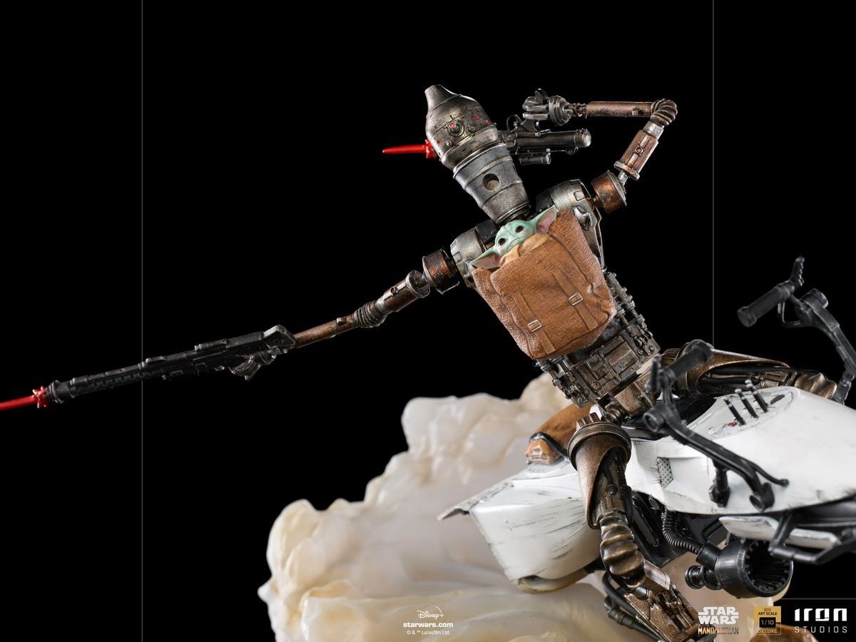 IG-11 and The Child Deluxe BDS Art Scale 1/10 - The Mandalorian