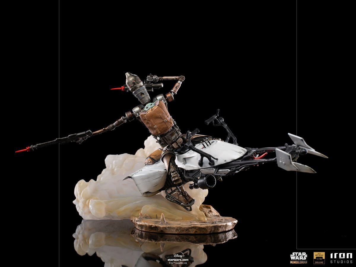IG-11 and The Child Deluxe BDS Art Scale 1/10 - The Mandalorian
