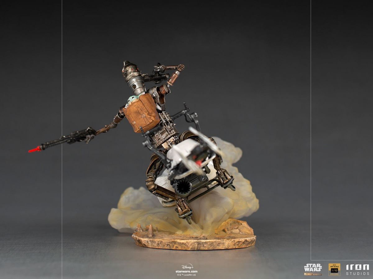 IG-11 and The Child Deluxe BDS Art Scale 1/10 - The Mandalorian