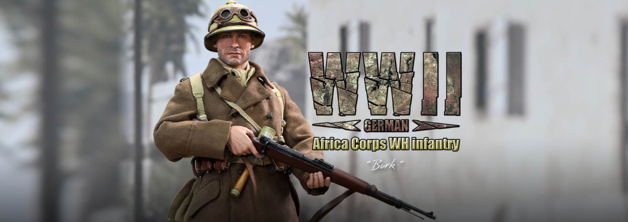 German North African Infantry in World War II - Burk 1/6