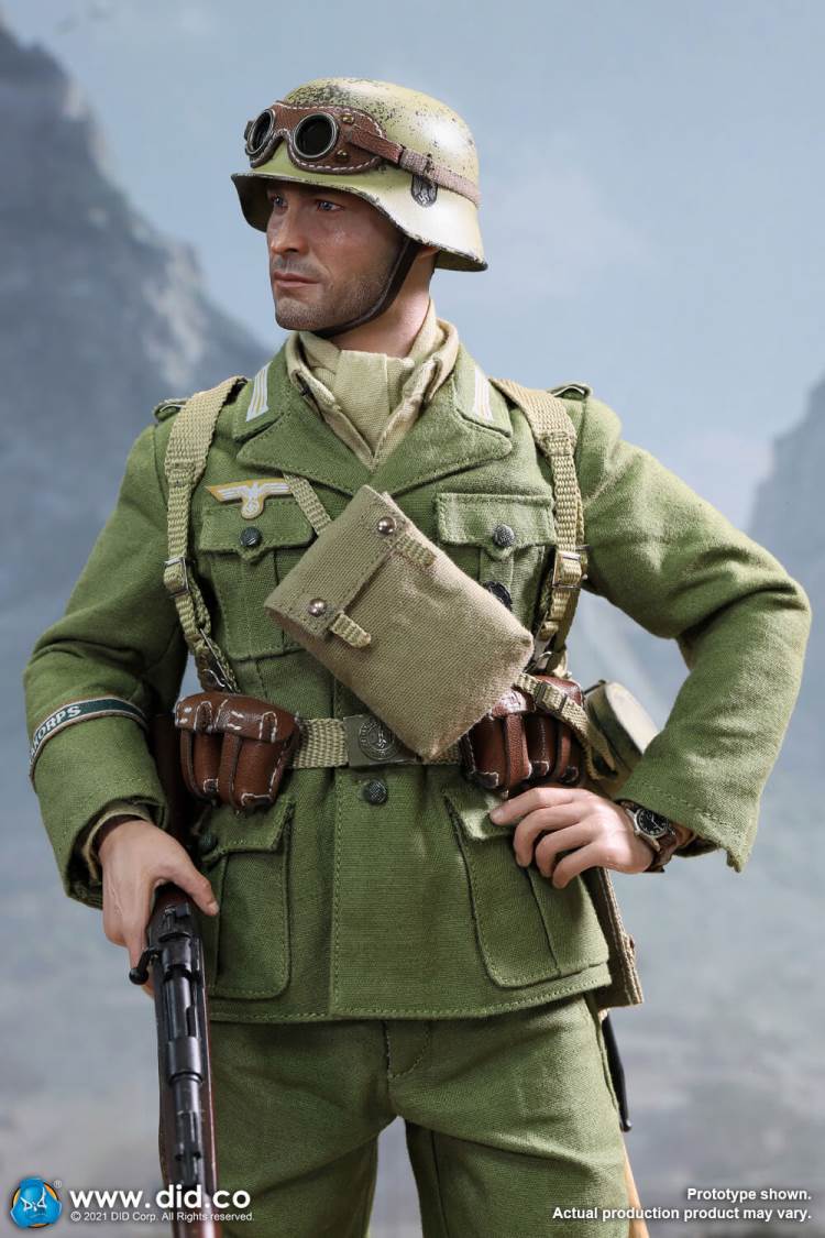 German North African Infantry in World War II - Burk 1/6