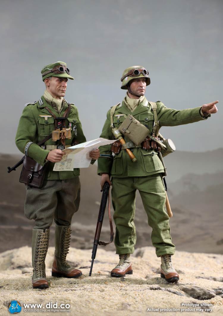 German North African Infantry in World War II - Burk 1/6