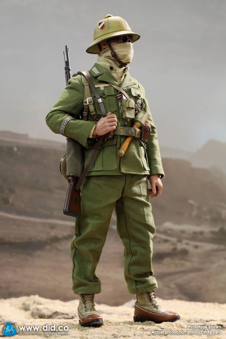 German North African Infantry in World War II - Burk 1/6