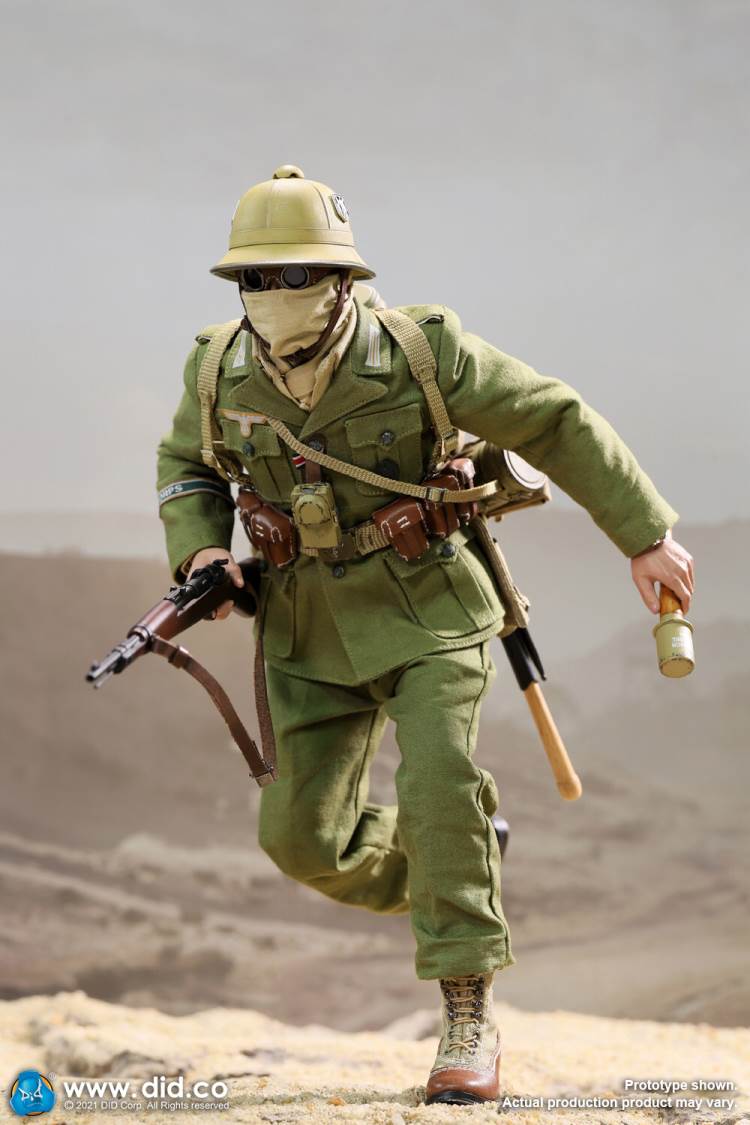 German North African Infantry in World War II - Burk 1/6