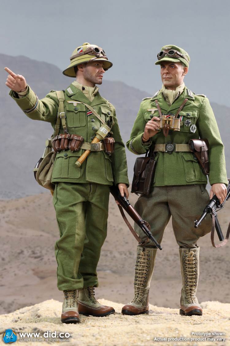 German North African Infantry in World War II - Burk 1/6