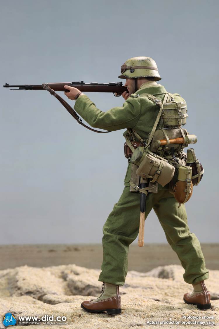 German North African Infantry in World War II - Burk 1/6