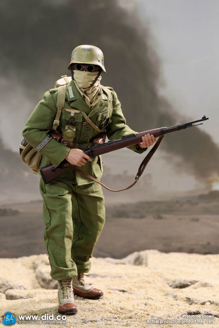 German North African Infantry in World War II - Burk 1/6