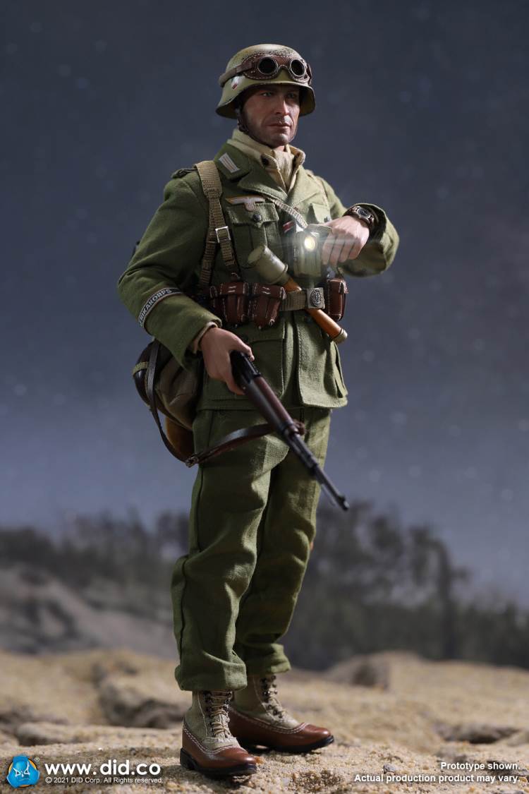 German North African Infantry in World War II - Burk 1/6
